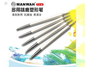 Набор многофункциональных двусторонних технических кистей / силиконовые стеки (5шт.)