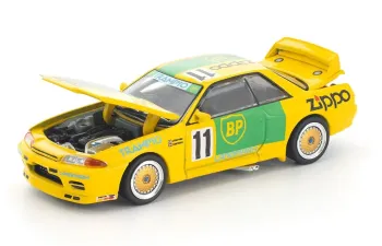 NISSAN Skyline GT-R R32 JCT Group A, opening front & rear (1992), yellow / green