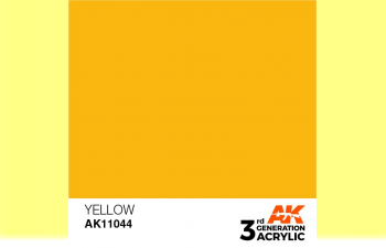 Краска акриловая 3rd Generation Yellow 17ml