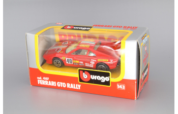 FERRARI GTO Ralli #40 (cod.4107), red