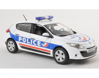 RENAULT Mégane 2010 Police Nationale, White