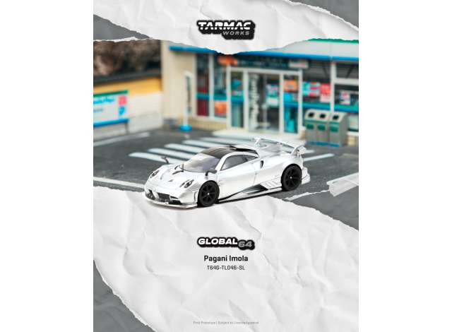 Pagani Imola, matt silver