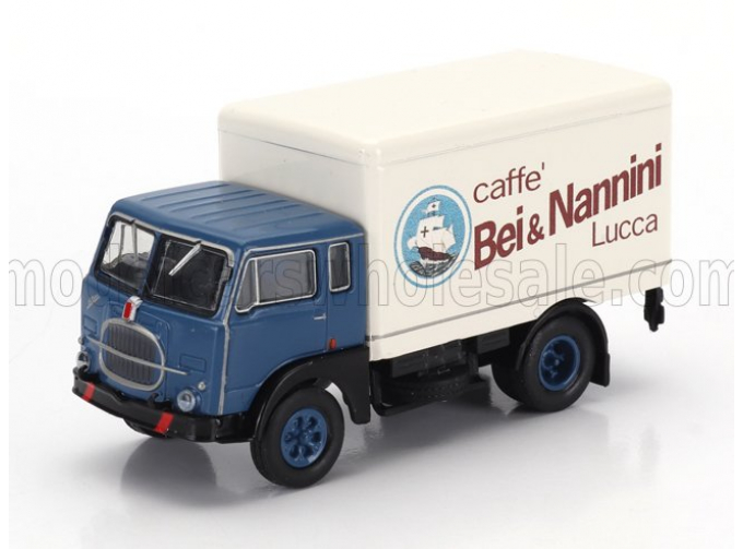 FIAT 642 Truck Cassonato Caffe Bei & Nannini (1962), Blue White