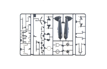 Сборная модель FIAT Cr.42 Falco Military Airplane