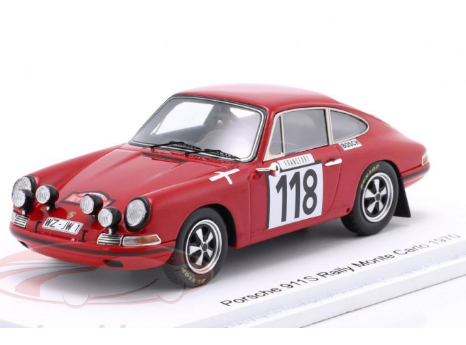 PORSCHE 911 S 2.0 №118 Hans‑Joachim Walter / Horst Rack (1970)