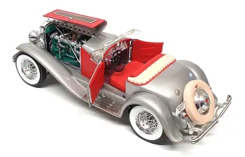 DUESENBERG SJ Roadster Clark Gable (1935), silver red