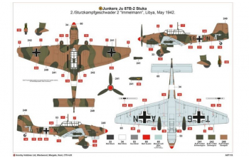 Сборная модель Самолет Junkers Ju87R-2/B-2 Stuka