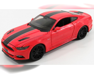 FORD Mustang Coupe 5.0 Gt Custom (2015), Red Black