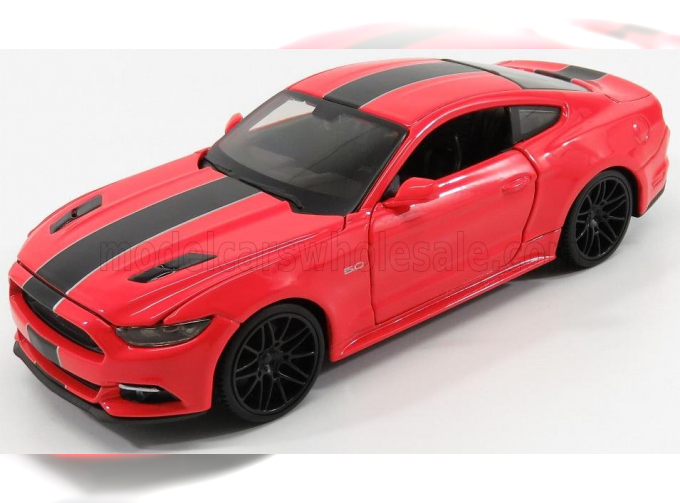 FORD Mustang Coupe 5.0 Gt Custom (2015), Red Black