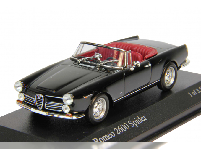 ALFA ROMEO 2600 Spider (1964), black