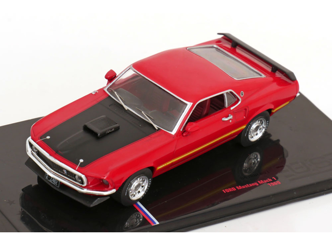 FORD Mustang Mach-1 Coupe (1970), Red Black