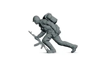 Сборная модель Советские десантники. Афганистан (подарочный набор)