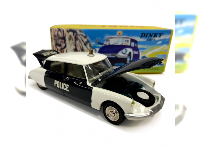 Citroen DS 19 Police 1959, black / white
