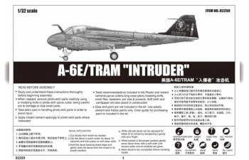 Сборная модель Самолет A-6E/TRAM "INTRUDER"