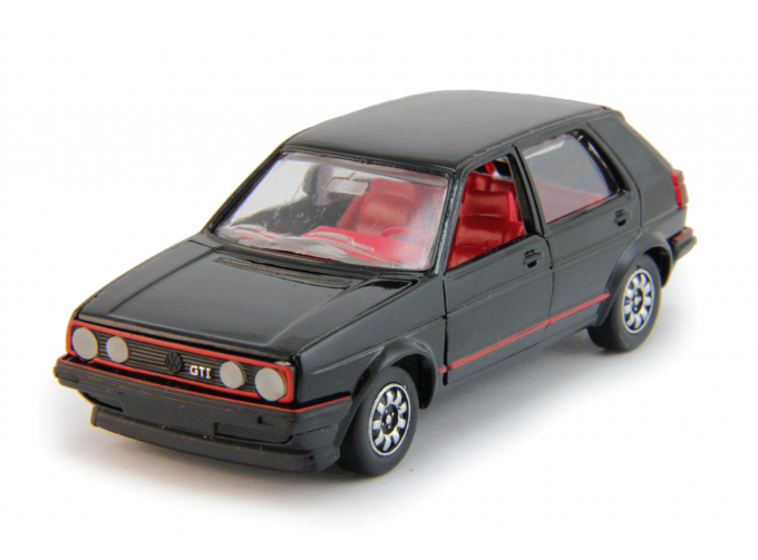 VOLKSWAGEN Golf GTI, black / red