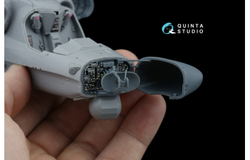 3D Декаль Радарный отсек с носовым конусом для Ка-52 (Звезда/Quinta Models) (с 3D-печатными деталями)