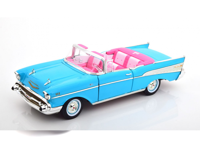 CHEVROLET Bel Air Cabriolet Open (1957), Aqua Blue