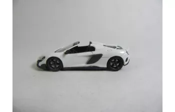 McLAREN 675 LT Spider (2017), white 