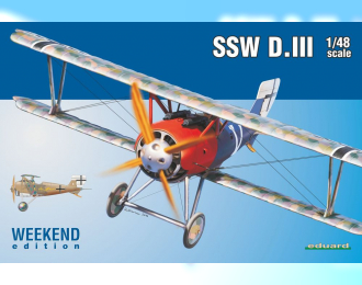 Сборная модель Немецкий истребитель SSW D.III (Weekend Edition)