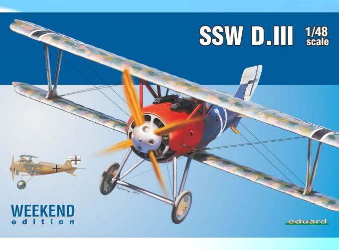 Сборная модель Немецкий истребитель SSW D.III (Weekend Edition)