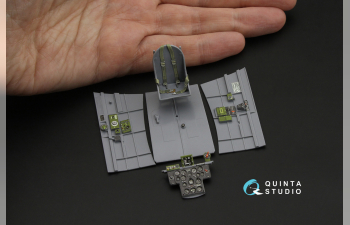 3D Декаль интерьера кабины Curtiss H-75 Hawk (Special Hobby)