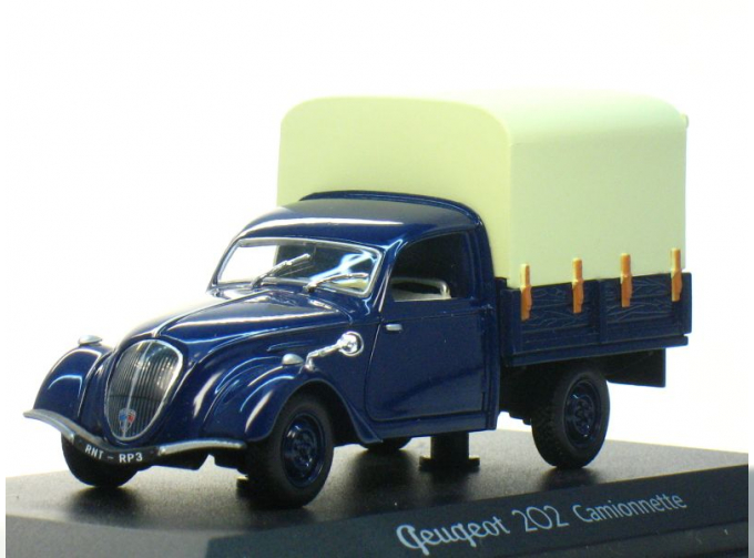 PEUGEOT 202 Camionnette, blue