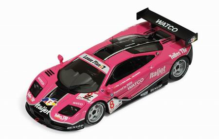 McLAREN F1 GTR “ ITALJET “ BPR Silverstone 4 Hours 1996 8, темно-розовый 