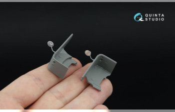 3D Декаль интерьера кабины Land Rover 88 series II family (AK Interactive) (с 3D-печатными деталями)