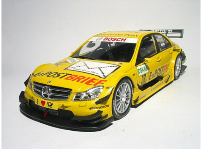 MERCEDES-BENZ C-Class DTM 2011 DP 17 David Coulthard, yellow