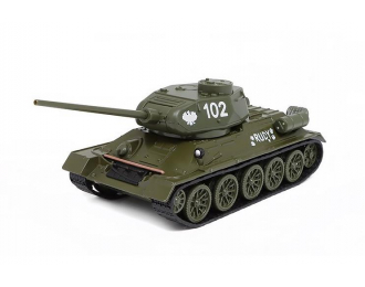 Танк T-34-85 "Рыжий" (Rudy) 102 из польского сериала "Четыре танкиста и собака"