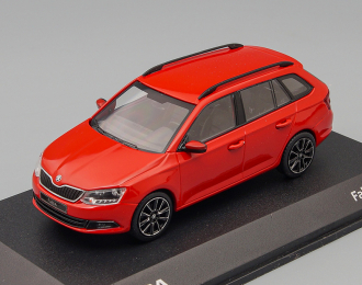 SKODA New Fabia Combi, corrida red