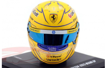 MINI HELMET Lewis Hamilton Scuderia Ferrari №44 Miami GP Formula 1 (2025)