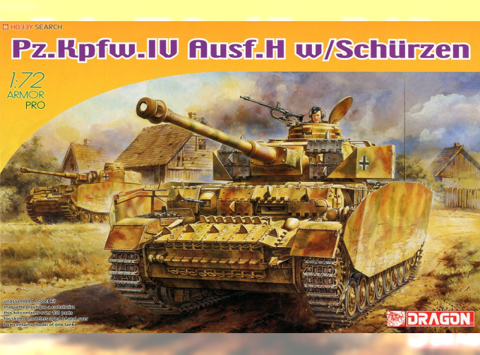 Сборная модель Танк Pz.Kpfw.IV Ausf.H