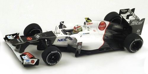 SAUBER Ferrari C31 - Sergio Perez / 2nd GP Malaysie 2012 (F1), white