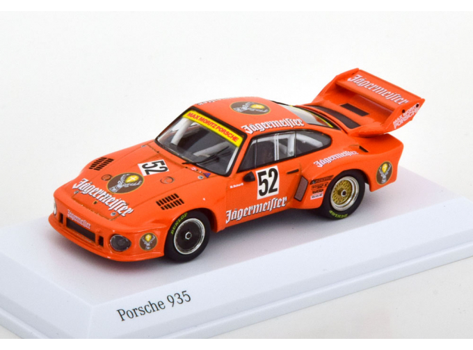 PORSCHE 935/77 Winner DRM Zolder, Schurti (1977), Jaegermeister