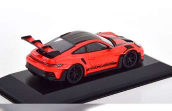 PORSCHE 911 (992) GT3 RS Weissach Package (2023), orange carbon