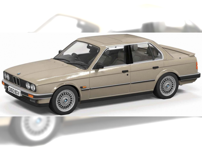 BMW 325i (E30) Saloon, grey metallic