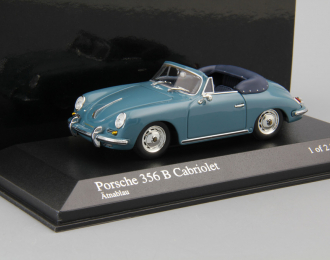 PORSCHE 356B Cabriolet (1960), blue