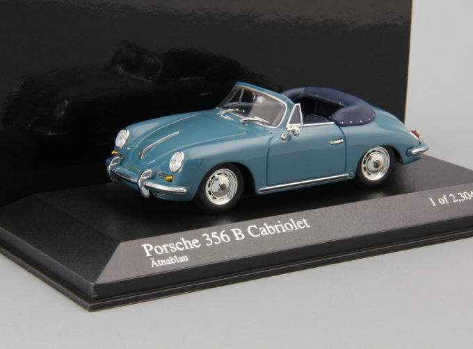 PORSCHE 356B Cabriolet (1960), blue