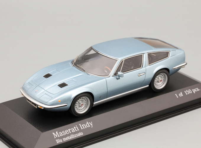 MASERATI Indy (1970), blue metallic