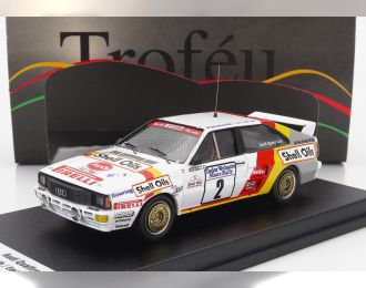 AUDI Quattro Sport №2 Manx Isle Of Man Rally (1985) H.Demuth - E.Radaelli, White Red Yellow