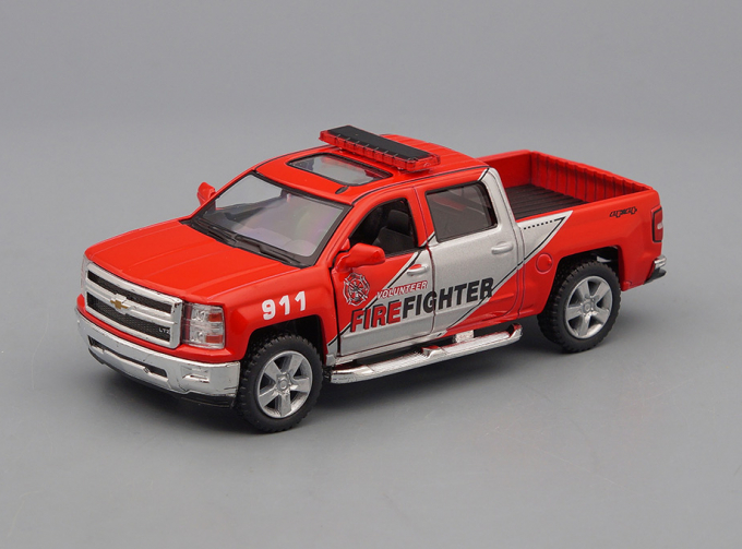 CHEVROLET Silverado Fire Fighter (2014), red