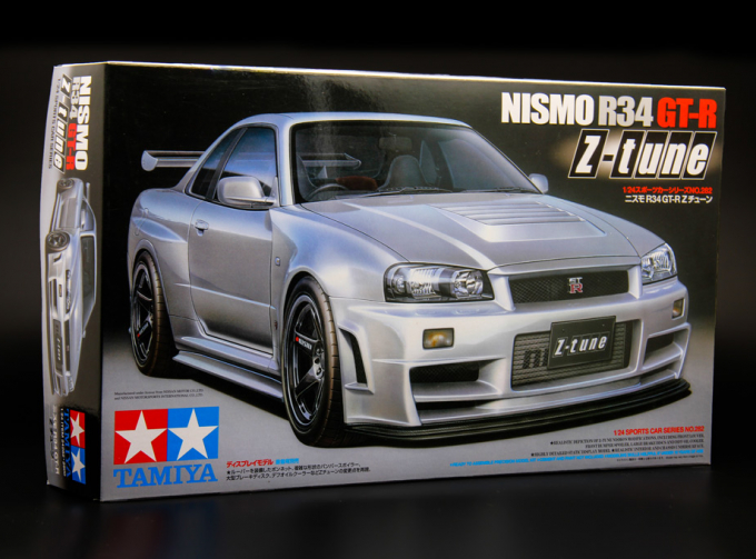 Сборная модель Nissan Nismo R34 GT-R Z-tune