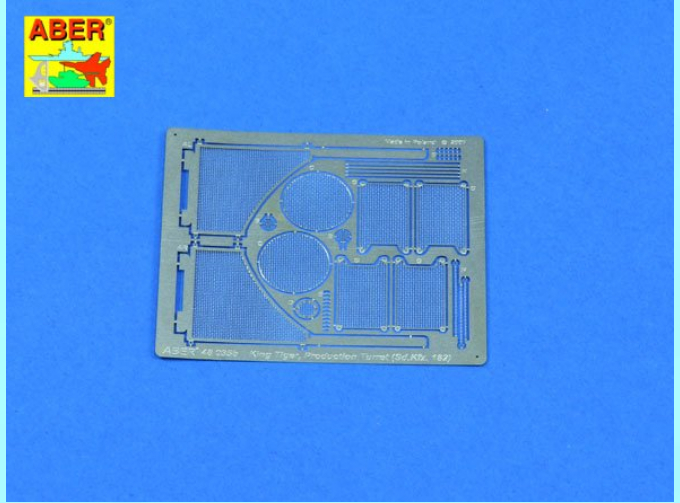 Grilles for Sd.Kfz. 182 KING TIGER (Henshel Turret)