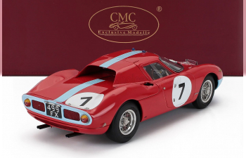 FERRARI 250lm Ch. N5895 №7 Winner 12h Reims (1964) Graham Hill - Joachim Bonnier, Red