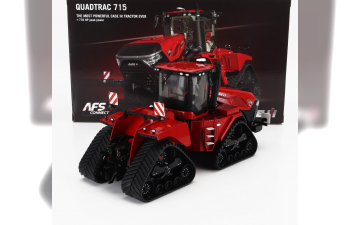 CASE-IH Quadtrac 715 Cingolato Tractor (2020), Red Black