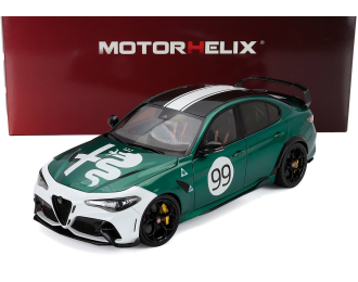 ALFA ROMEO Giulia Gtam N 99 Racing (2021), Green White