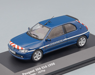 PEUGEOT 306 S16 Gendarmerie (1998), blue