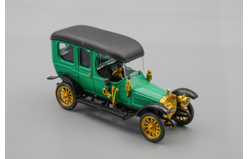 Руссо-Балт С24/30 Лимузин с фонарем (A32), зеленый