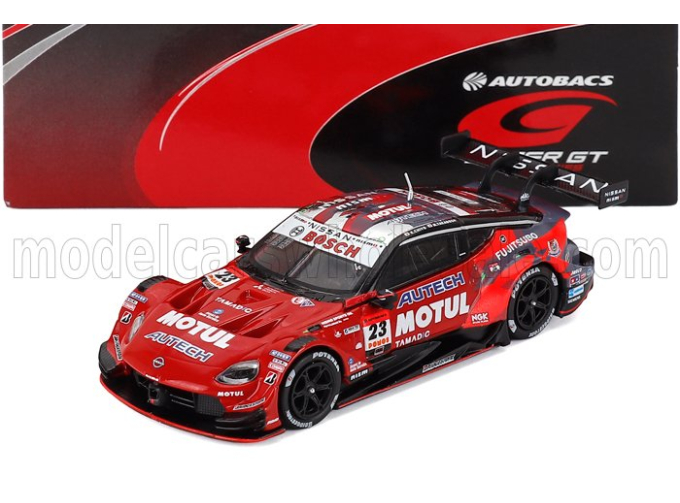 NISSAN Z Nismo Team Motul Autech №23 Gt500 Class Super Gt (2025) Katsumasa Chiyo - Mitsunori Takaboshi, Red